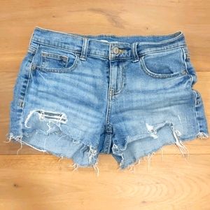 Distressed Boyfriend Shorts